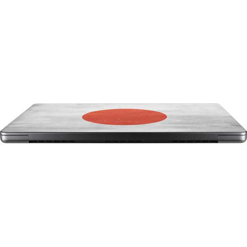 Japanese Flag Distressed Apple MacBook Pro 14-inch Skin